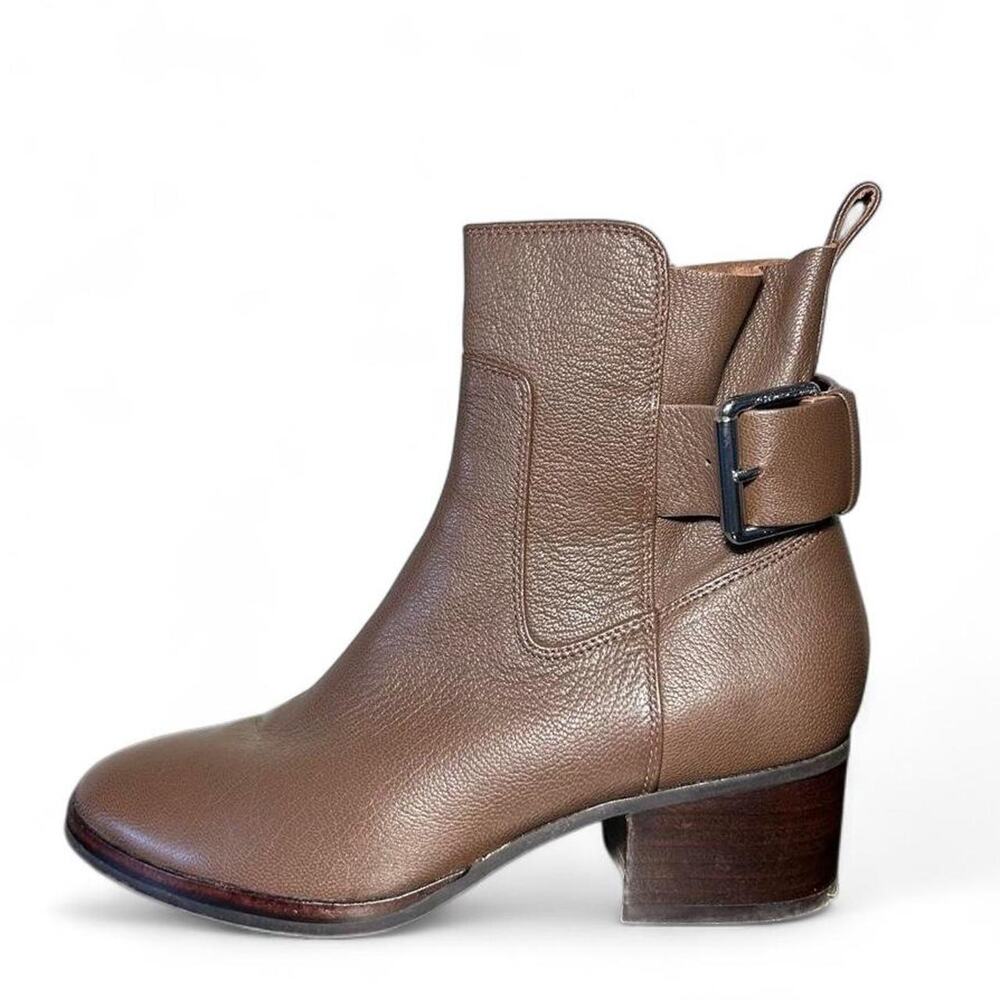 Via spiga brown leather ankle